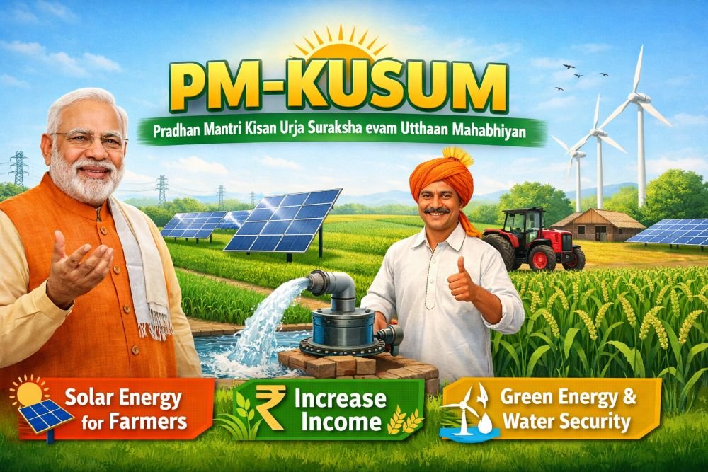  PM KUSUM (Pradhan Mantri Kisan Urja Suraksha evam Utthaan Mahabhiyan)