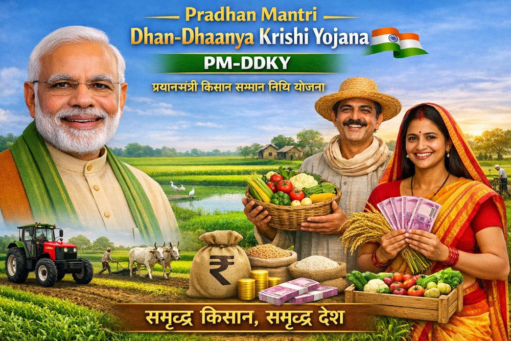 Pradhan Mantri Dhan-Dhaanya Krishi Yojana (PM-DDKY)